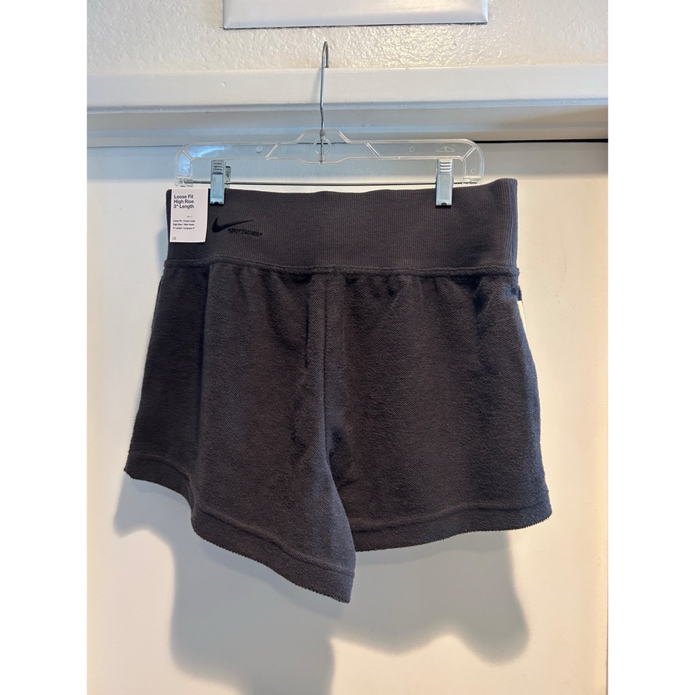 High Rise Terrycloth Shorts - Picture 2 of 4